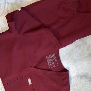 Burgundy Figs scrubs